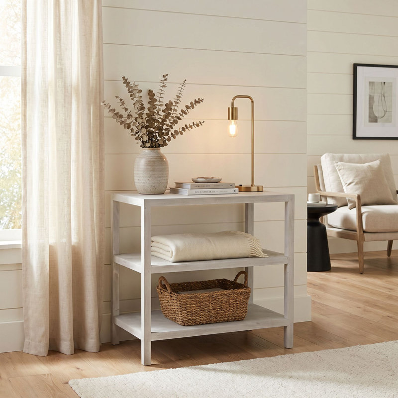 Solid Wood End Table