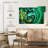 Avery Green Gold Abstract-107682347