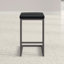 Tabouret de comptoir Boone - Gris - Onyx-2102715504-2103291694-2103291693