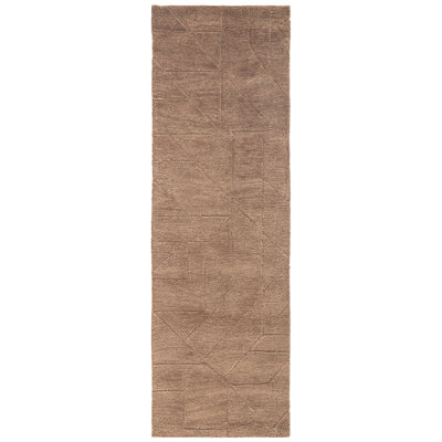 Ebern Designs Hand Tufted Wool Relief Rug