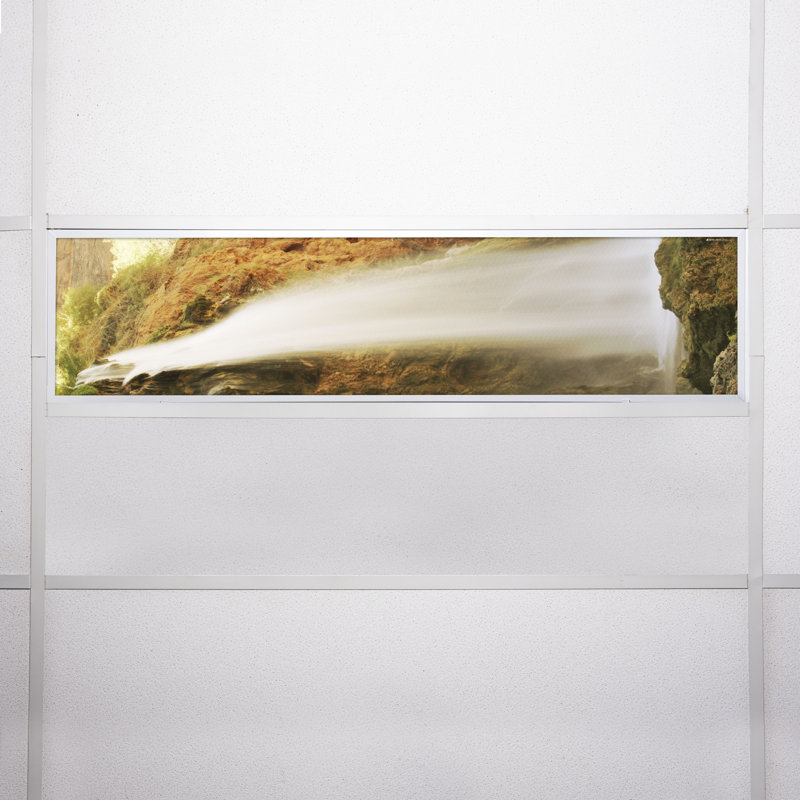 Couvre-lumière décoratif cascade flexible