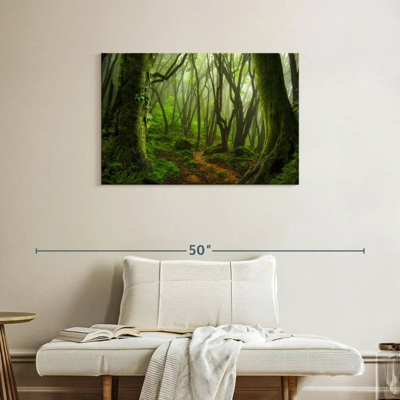 Alvord Mossy Nepal Jungle, 24" H x 36" W