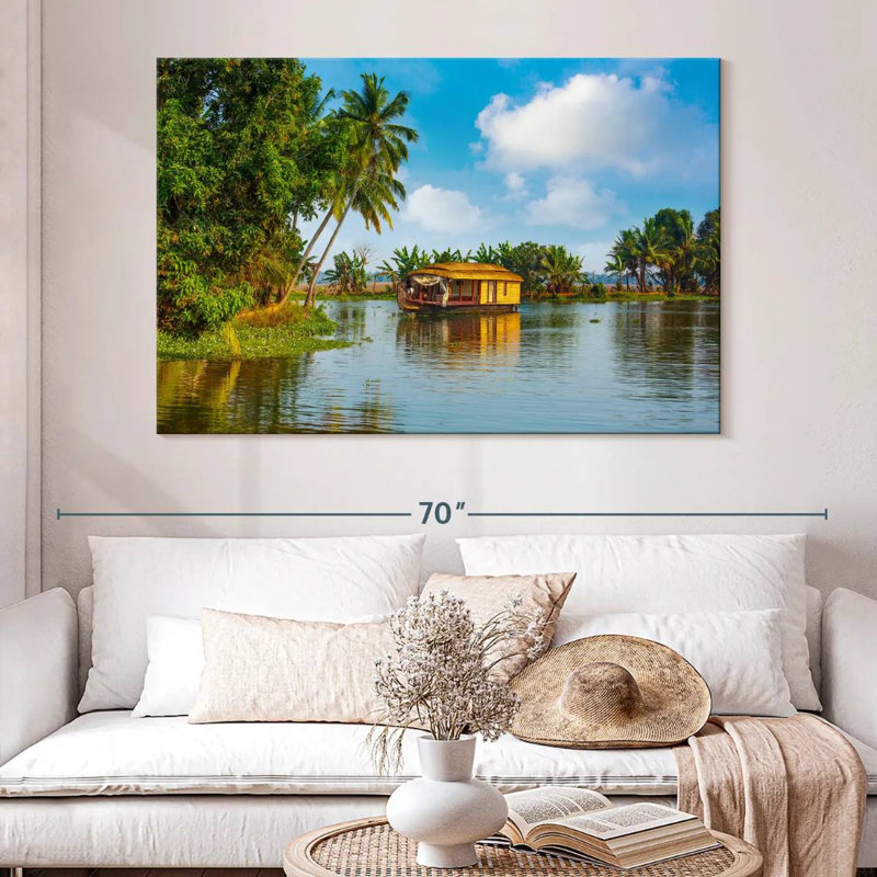 Alvord Houseboat, 34" H x 51" W