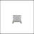 Vintage Bone White Finish Nightstand