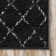 Cantin Moroccan Performance Black/White Rug