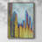 West Side Framed Print - Solid Wood-884020507