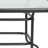 Amlie 31.5" x 55" Rectangular Tempered Glass Metal Patio Table with Umbrella Hole by Flash Furniture-1327715029