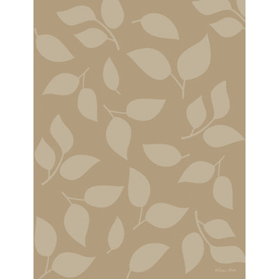«Leaves in Sand», impression sur toile tendue