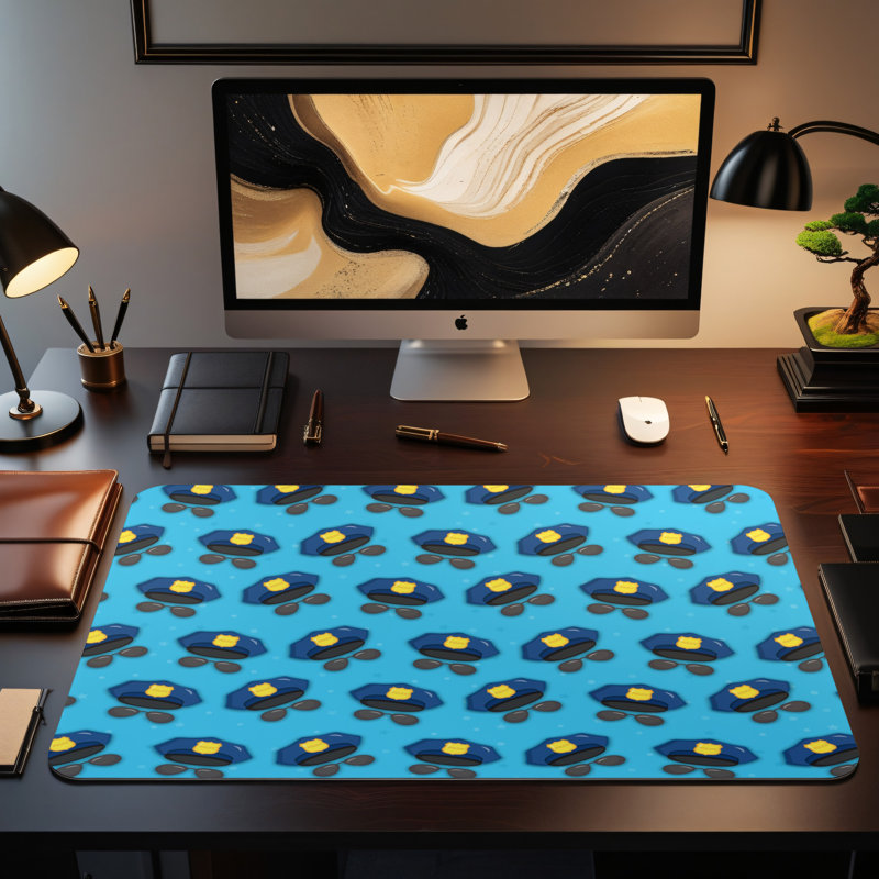 Polyester Desk Pad, 23.6x13.8