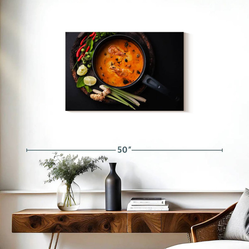 Soupe Yamlin Tom Yam, H 20 po x l 30 po