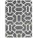 Santa Fe Five Hundred Thirty One Area Rug In Charcoal / Silver