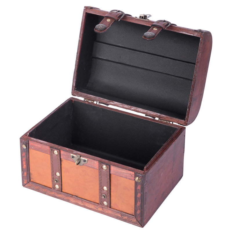 Barger Wooden Decorative Trunk