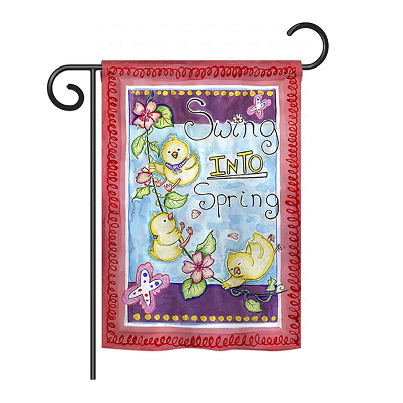 Double Sided Polyester Garden Flag, 18.5" H x 13" W