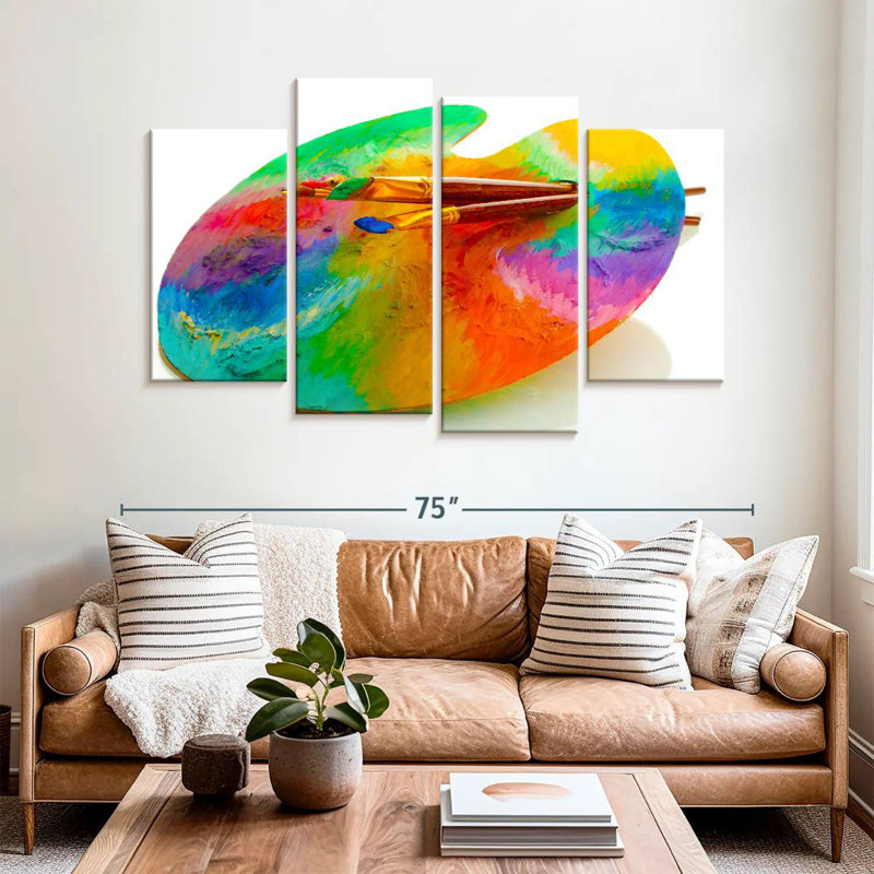Senne Paint Palette, 42" H x 68" W