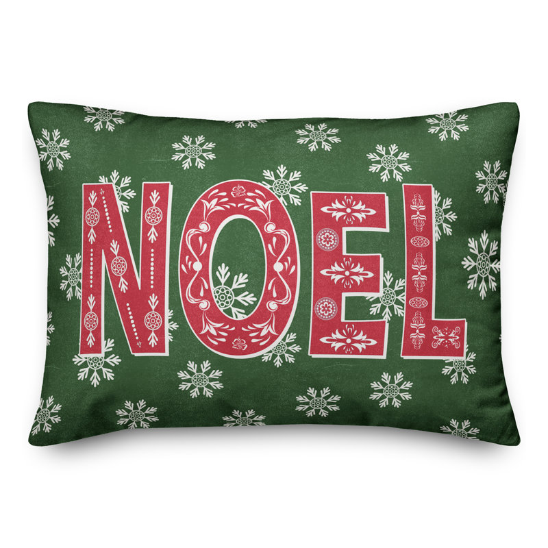  Polyfill Indoor / Outdoor Green Rectangular Lumbar Cushion