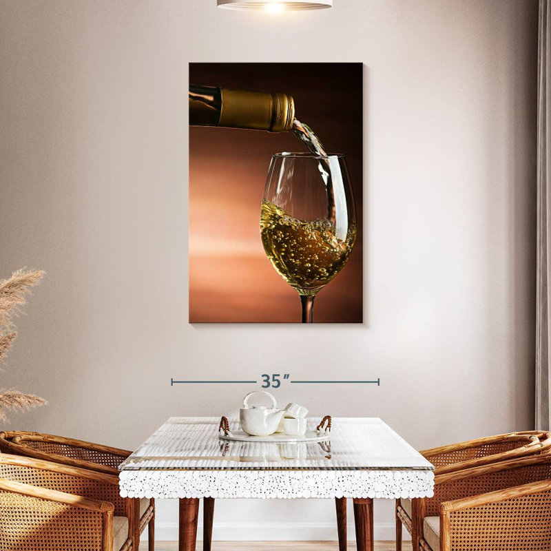 Service à vin blanc Yarlin, H 45 po x l 30 po