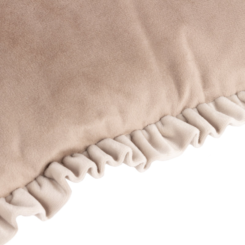 Tilly Rectangular Cushion, Brown, 40" H x 60" W, Feather