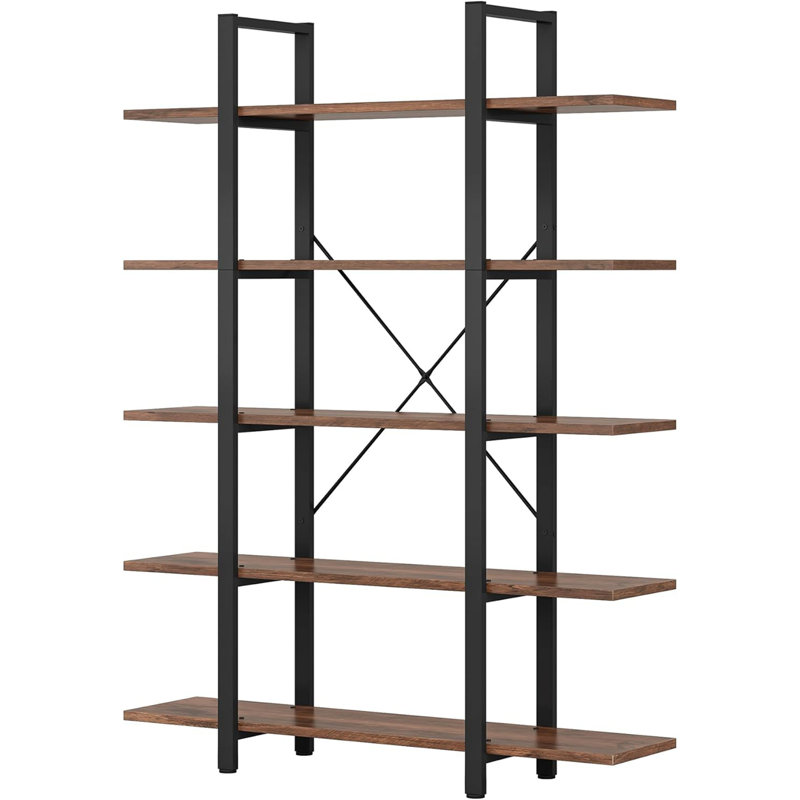 5-Tier Bookshelf 72 H x 12 W x 47L Inches