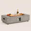 Table de foyer d'extérieur au propane 50 000 BTU-97357451