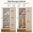 Narrow Shoe Cabinet with LED Lights