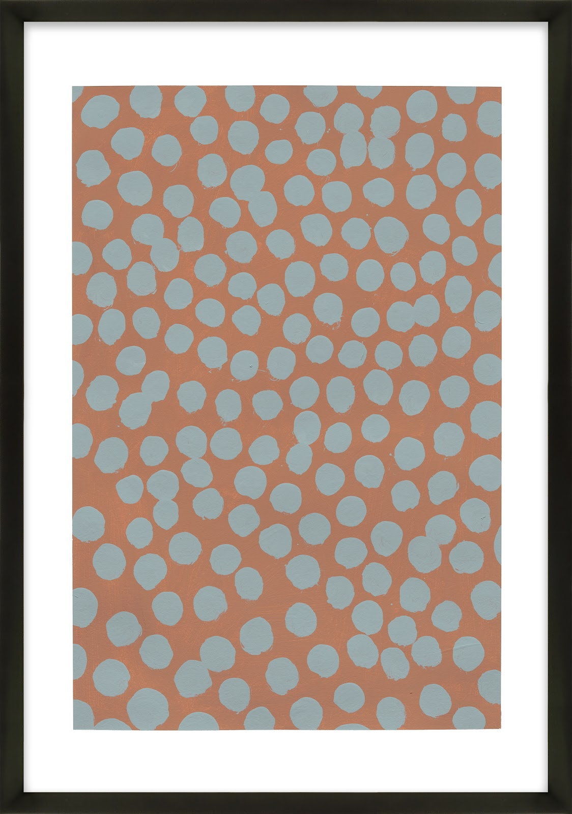 Terra Cotta by Michela Sorrentino, Black, 30" H x 21" W x 1.25" D