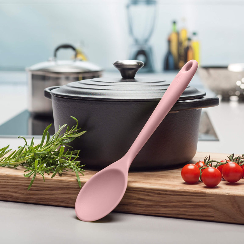Zeal Cooking Spoon, Rose Pink