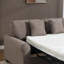 2 Seater Linen Blend Sofa Bed-660268142
