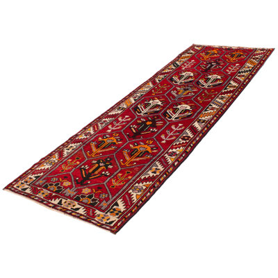 Auxane One-of-a-Kind Runner 4'8" X 13'6" 1990s Runner Wool Area Rug