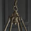 Dunstable 12 - Light Waggon Wheel Chandelier