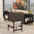 Rustic Brown Nightstand - Unique Design With Ample Storage For Bedroom & Living Room-110967884