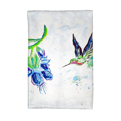 Serviette de cuisine à pointage hummingbird