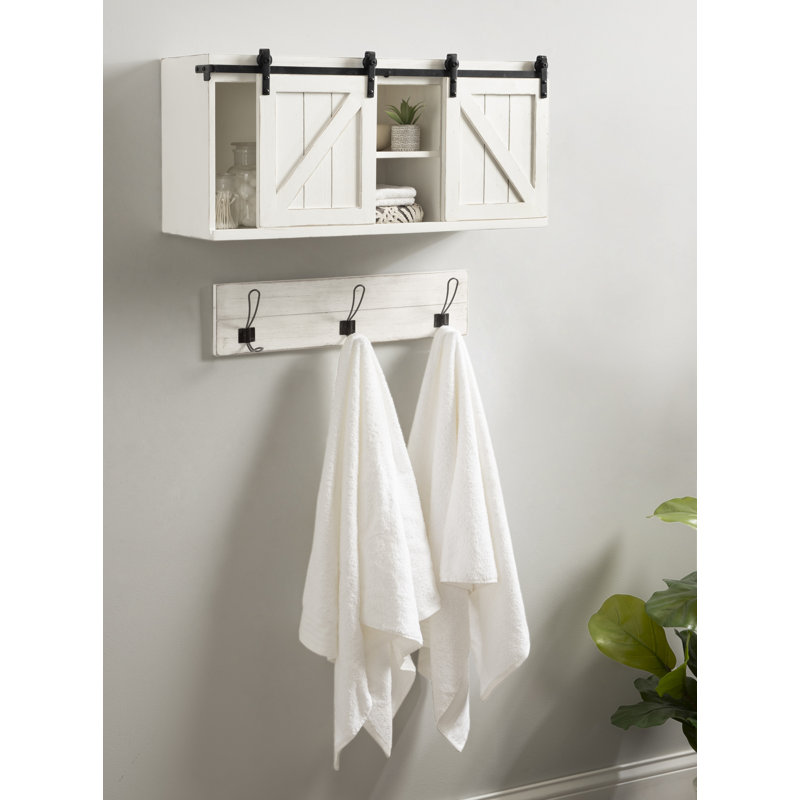 Enora Bathroom Cabinet, White