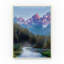 «Grand Tetons» de Croswell, impression sur toile tendue-25331877