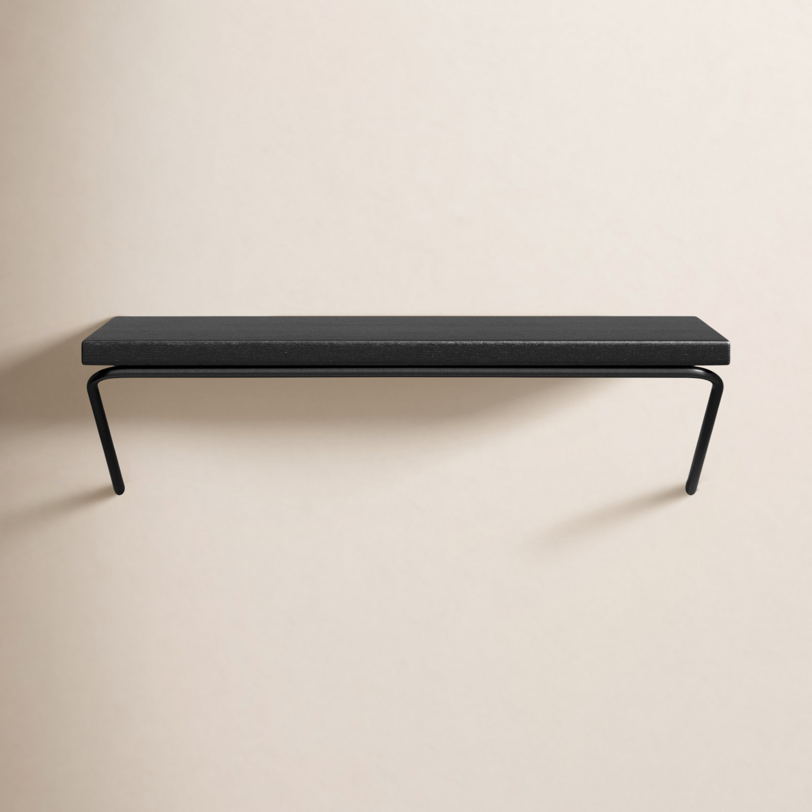 Dryden Wall Mounted Shelves, 7.5'' H X 24'' W X 8'' D, Black