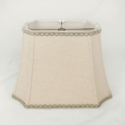 Abat-jour cloche en lin 10 po H