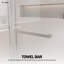 Porte de douche coulissante double sans cadre Catalyst en nickel brossé avec verre transparent 3/8 po de l 56 po x H 76 po Catalyst-96391520