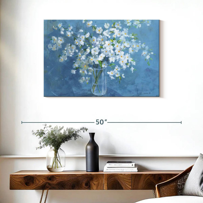 Harnek Fresh White Bouquet, 24" H x 36" W