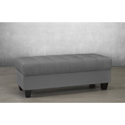 Miamisburg Faux Leather Upholstered Storage Bench