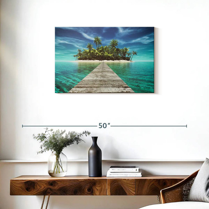 Aletra Dock To Island, H 20 po x l 30 po