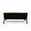 Canapé-lit 2 places en coton et lin Auden l 70 po x P 28 po x H 30 po