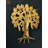 Handmade 11-Inch Brass Tree of Life Wall Hanging – Green Patina Finish, Banyan Motif, Spiritual & Artistic Home Decor Accent