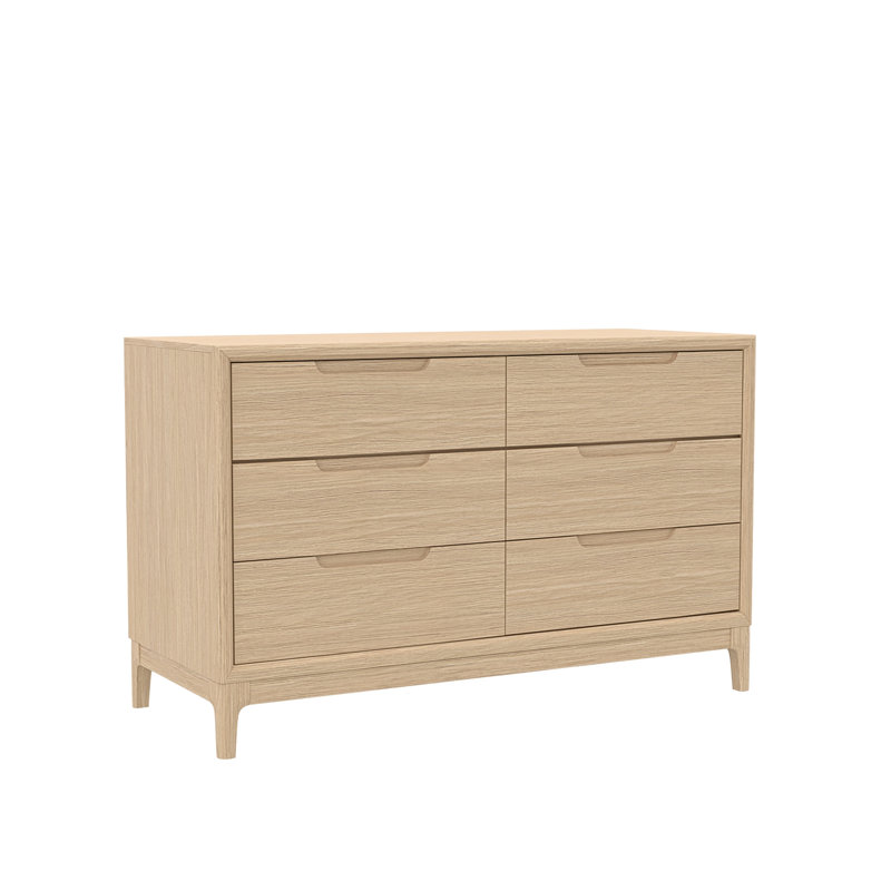 Commode double Rise, Chêne clair