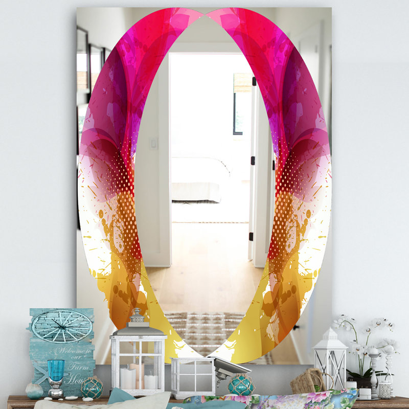 Miroir mural Splash Farmhouse, H 39,4 po x l 29,5 po