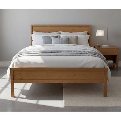 Modern Queen Panel Bed