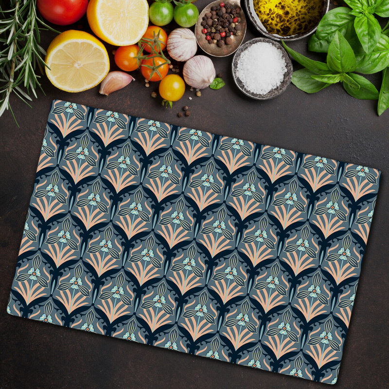 Andalusia Tempered Glass Chopping Board, 52cm x 60cm
