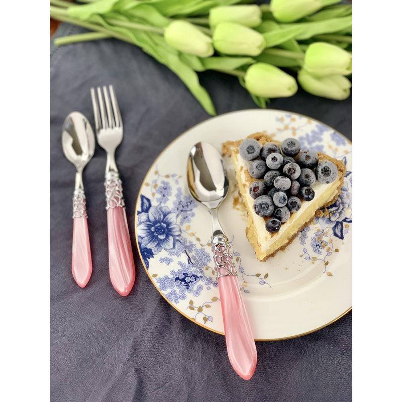 Melodia 5 Piece Place Setting White, Gray
