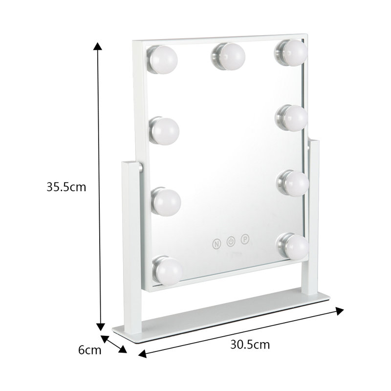 Olanna Metal Rectangle Floor Mirror