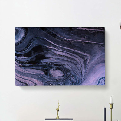 Luscious Vibes In Abstract - Wrapped Canvas