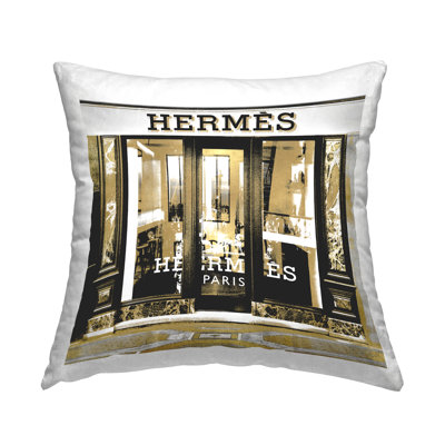 Stupell Industries Fashion Storefront Glam City Shop Decorative Printed Throw Pillow by Madeline Blake