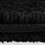 1 tapis de salle de bain 100% coton réversible noir 3000 g / m² 17 pi x 24 po - Douceur supérieure, longue durée, facile à nettoyer, sensation de velours moyen, lavable à la machine-1495673970